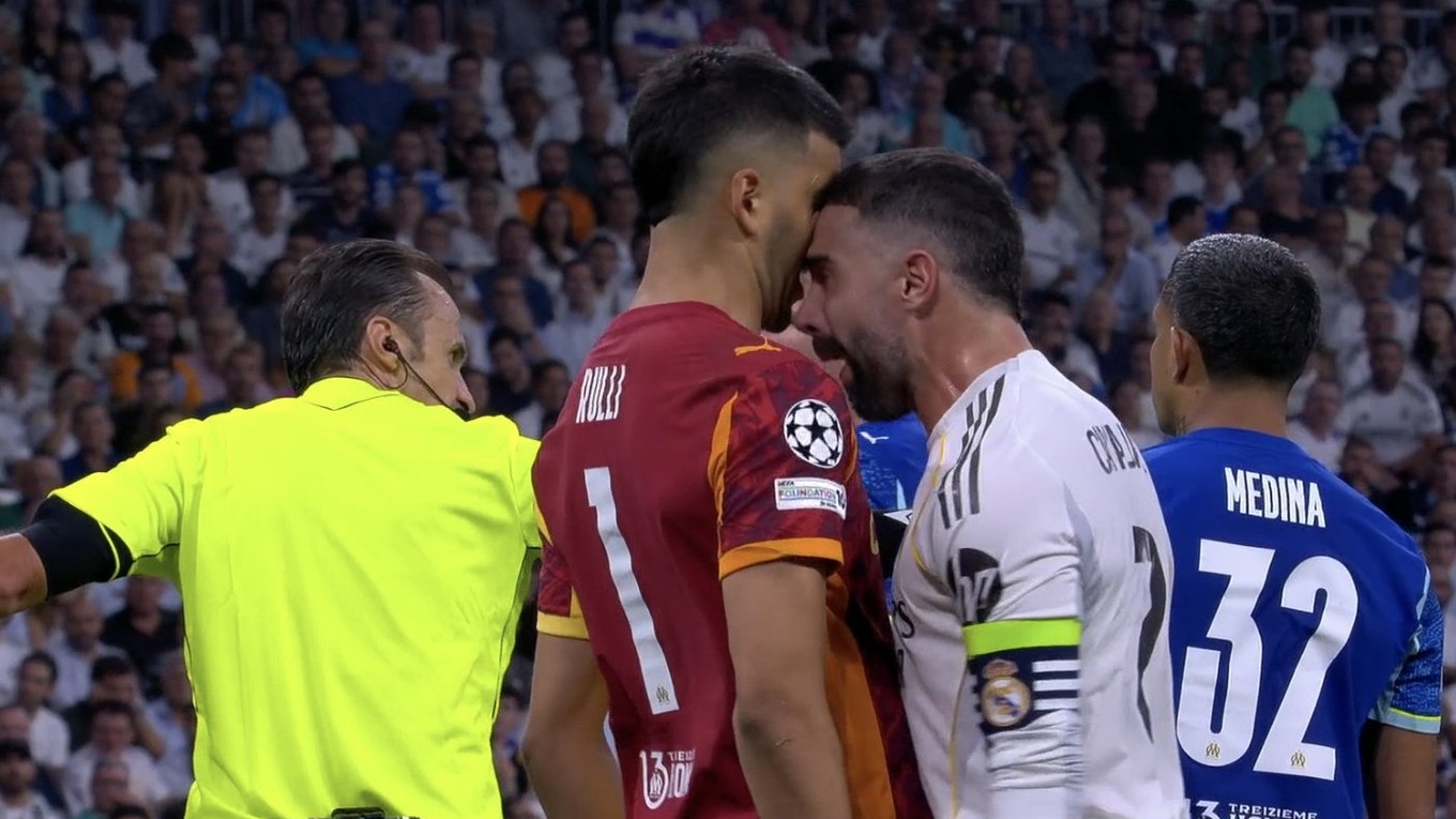 Dani Carvajal napadol brankára Olympique Marseille.