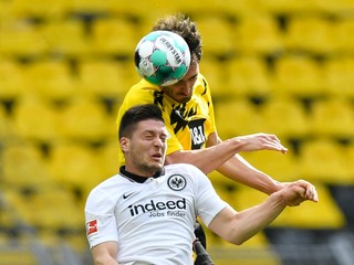 Luka Jovič v drese Eintracht Frankfurt.
