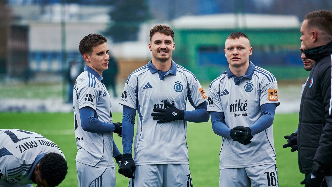 Hráči Slovana Bratislava.