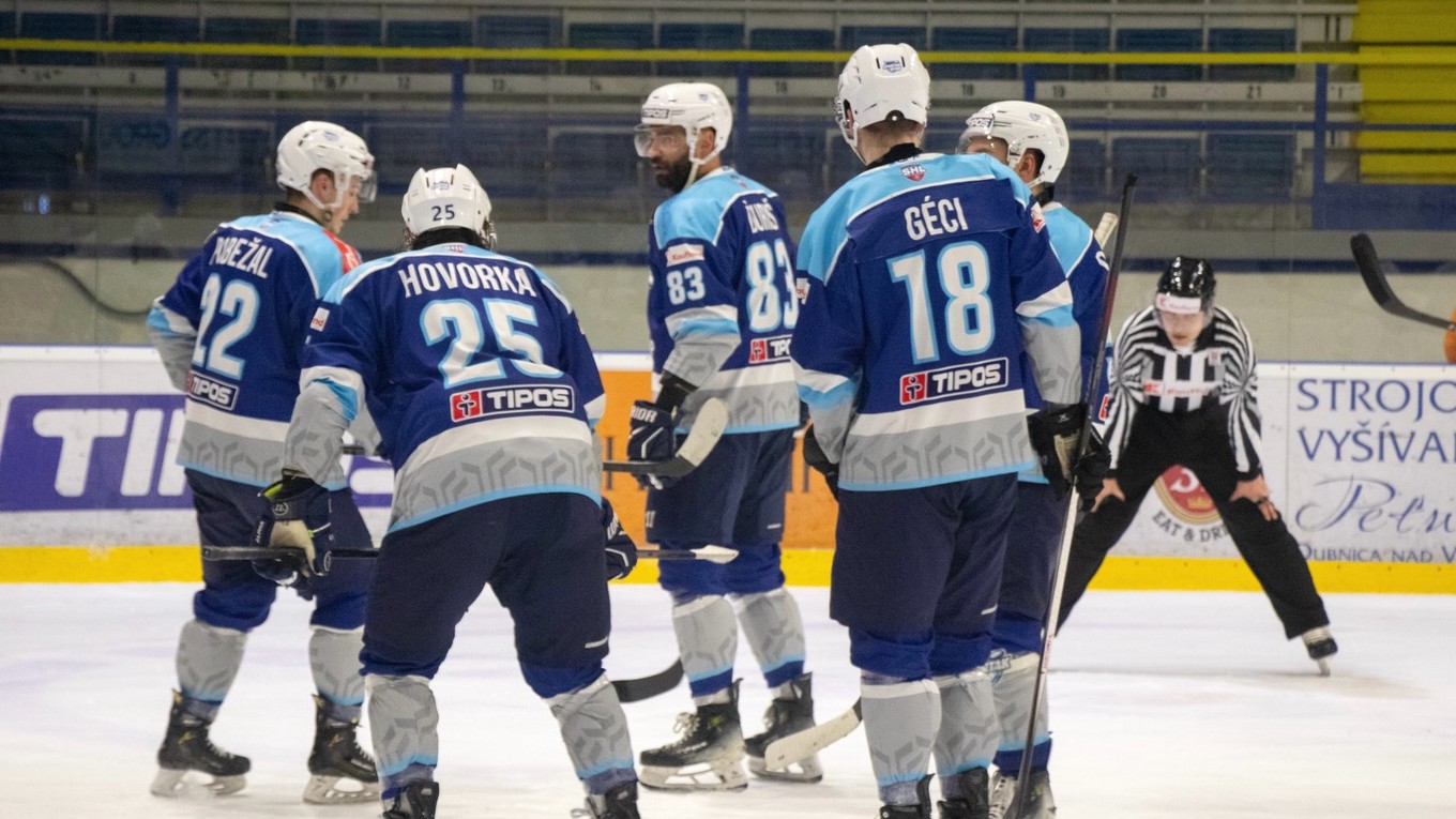 Hráči HK Spartak Dubnica.