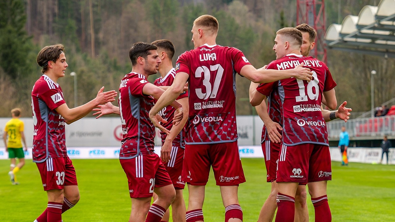 Hráči FK Železiarne Podbrezová