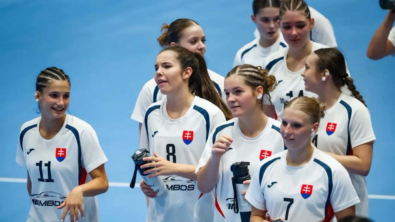 Hádzanárky Slovenska do 18 rokov.