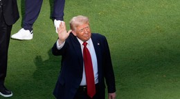 Donald Trump počas finále MS klubov 2025.