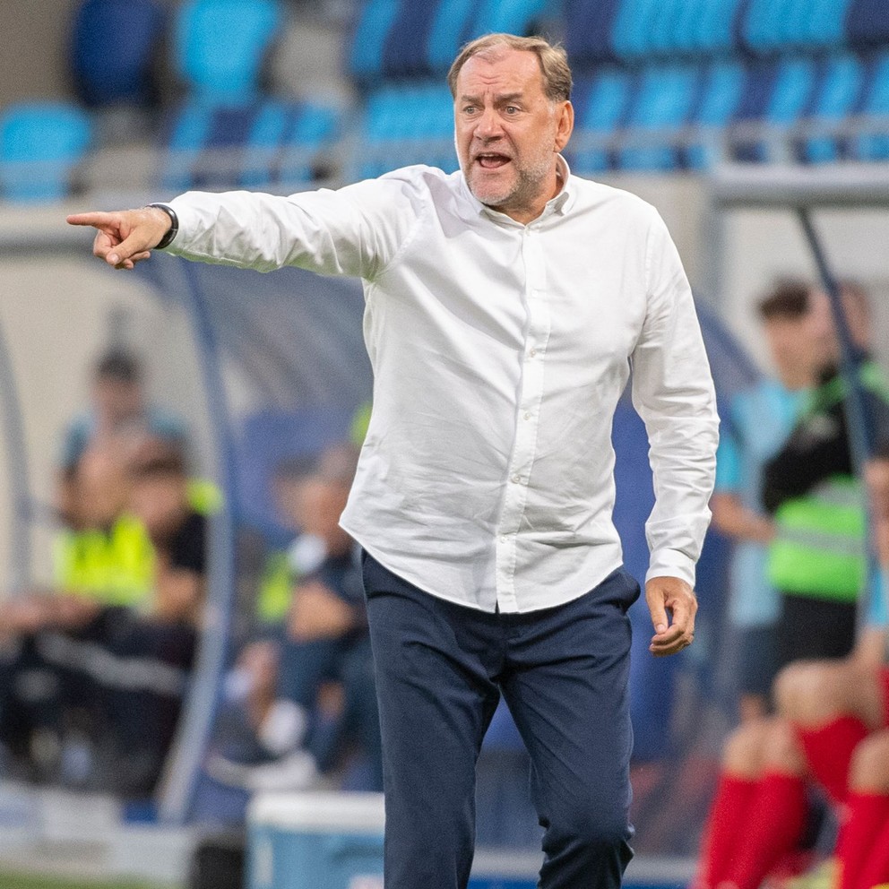 Tréner ŠK Slovan Bratislava Vladimír Weiss st.