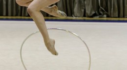 Moderná gymnastika, ilustračná fotografia.