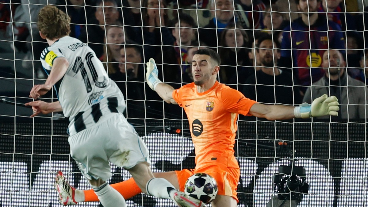 Brankár Barcelony Joan Garcia.