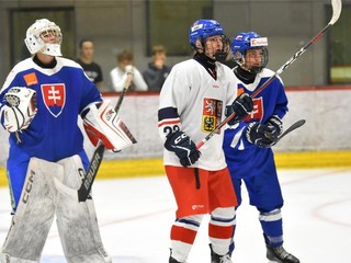 Fotka zo zápasu Česko U16 - Slovensko U16.