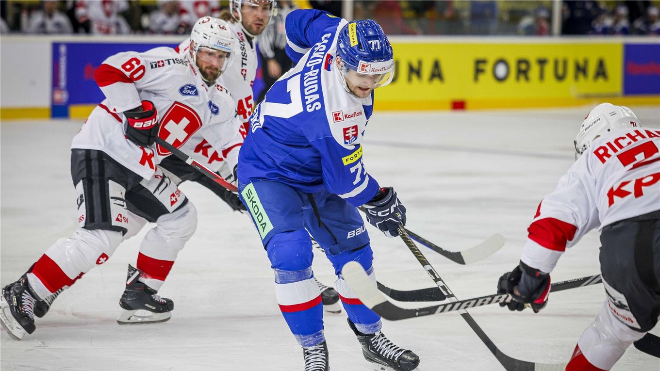 Kde sledovať druhý zápas Švajčiarsko - Slovensko pred MS v hokeji 2025? (TV program)