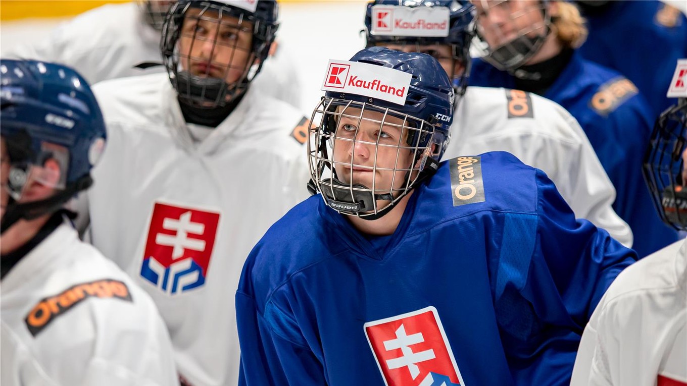 Slovenská mládežnícka hokejová reprezentácia.