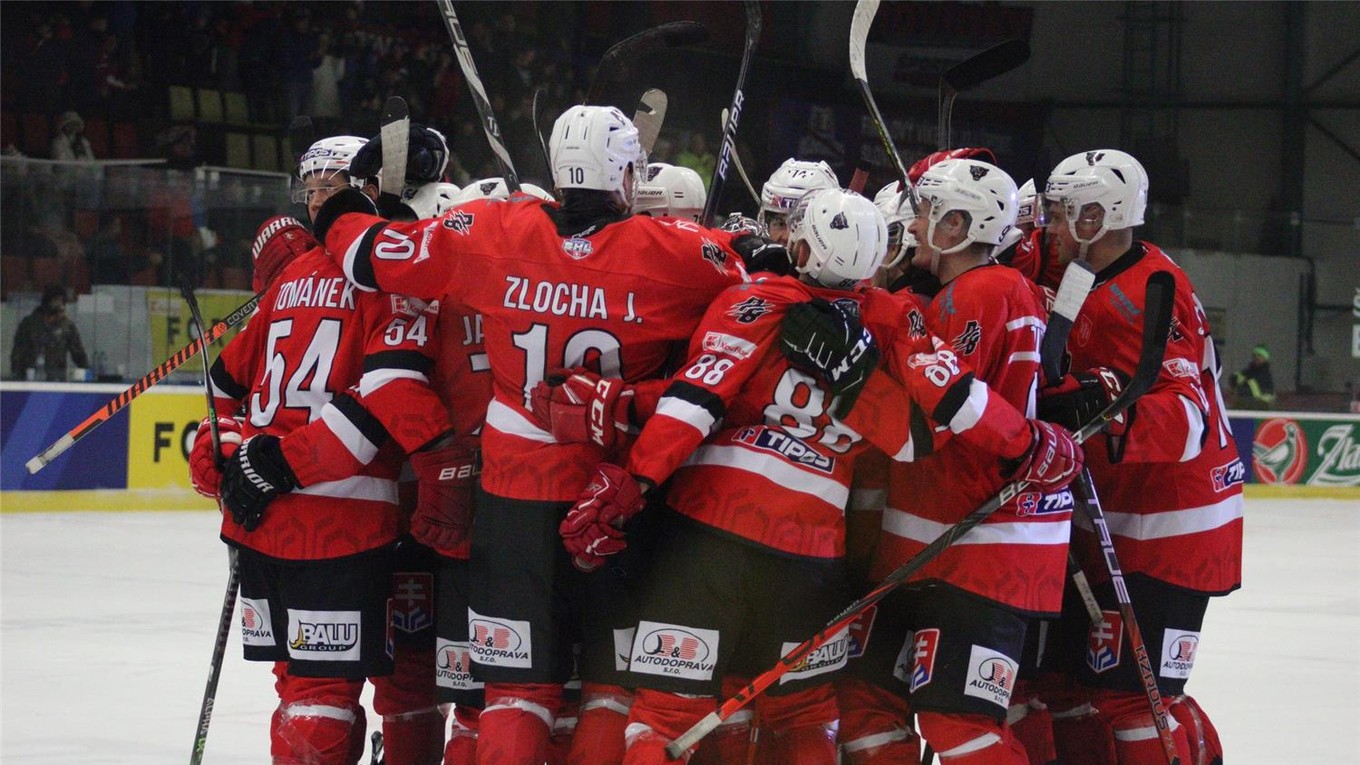 Hráči Považskej Bystrice.