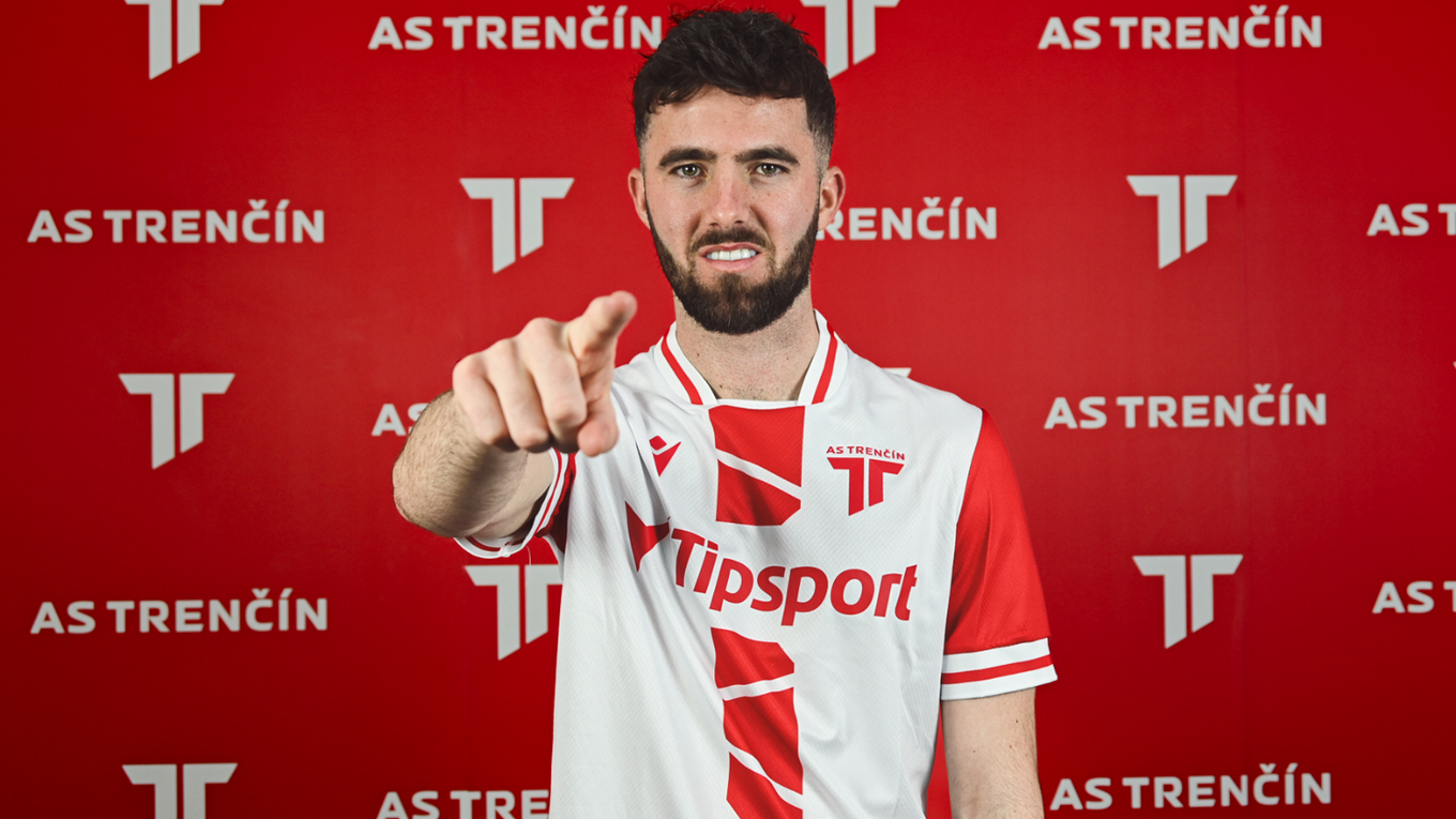 Sean Goss s dresom AS Trenčín.