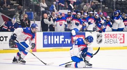 Slovenskí hokejisti do 18 rokov.