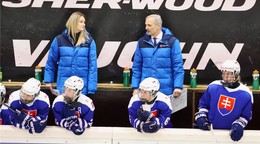 Slovenské hokejistky. 