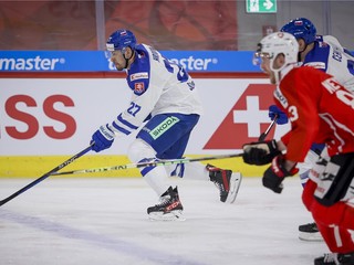 Švajčiarsko - Slovensko, ONLINE prenos z prípravného zápasu pred MS v hokeji 2023.