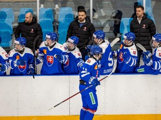 Slovenskí hokejisti do 17 rokov. 