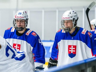 Slovenské hokejistky.
