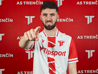 Sean Goss s dresom AS Trenčín.