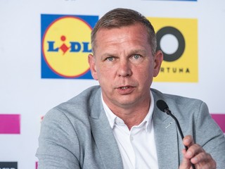 Tréner slovenskej futbalovej reprezentácie do 21 rokov Jaroslav Kentoš.