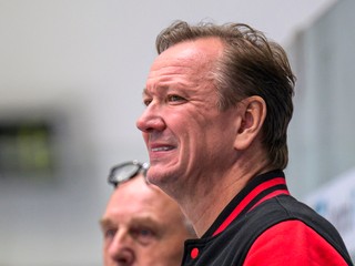 Hlavný tréner Prešova Peteris Skudra.