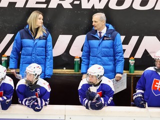 Slovenské hokejistky. 