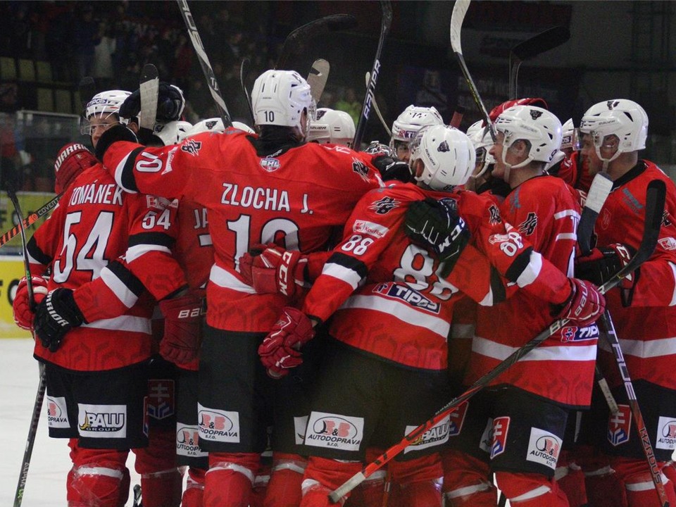 Hráči Považskej Bystrice.