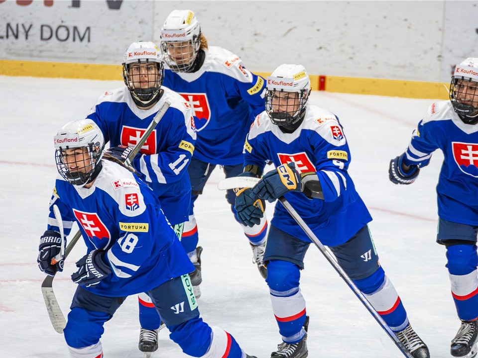 Slovenská ženská hokejová reprezentácia.