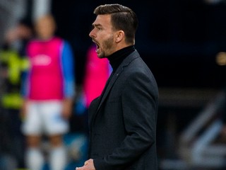 Na snímke tréner FC Spartak Trnava Michal Gašparík.
