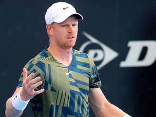 Na archívnej snímke z 3. januára 2023 britský tenista Kyle Edmund.