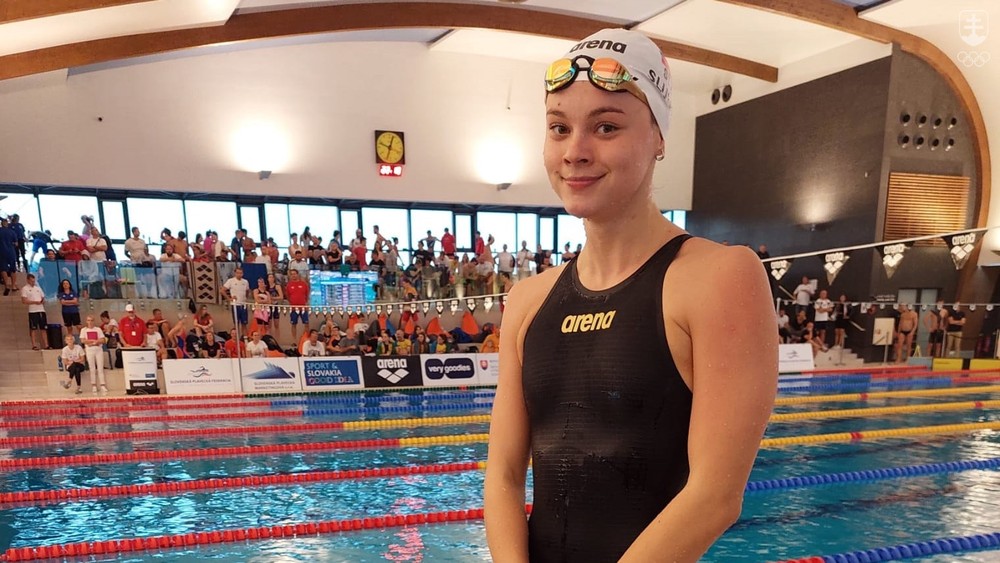 Talentovaná tínedžerka má prvú veľkú medailu a prekonala Moravcovej rekord