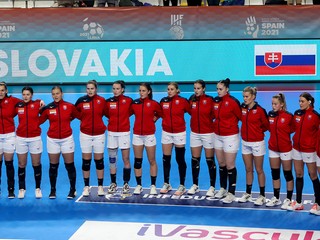 Slovenská ženská reprezentácia v hádzanej.