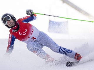 Marek Kubačka počas pretekov.