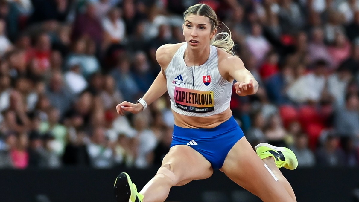 Emma Zapletalová počas Ultimátnych MS v atletike 2026.