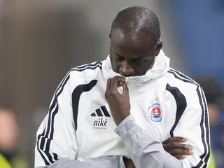 Tréner Slovana Yaya Touré.