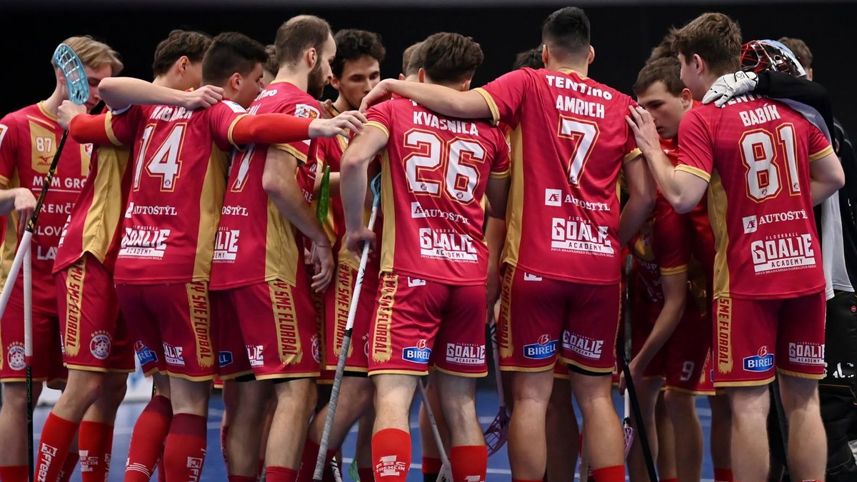 Florbalisti 1.FBC Trenčín.