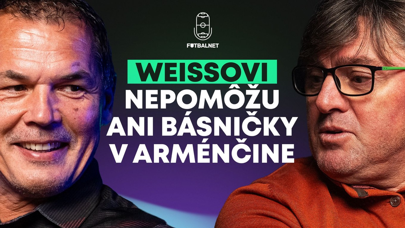 Marián Zeman a Ľubomír Moravčík debatujú o situácii v Slovane.