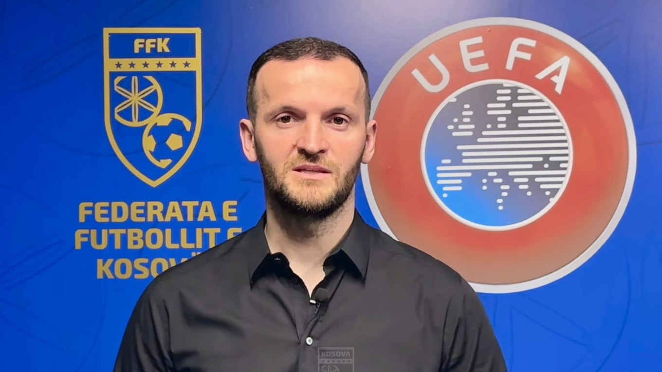 Športový riaditeľ kosovskej futbalovej reprezentácie Samir Ujkani.