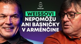 Marián Zeman a Ľubomír Moravčík debatujú o situácii v Slovane.