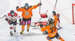 Momentka zo zápasu Košice - Banská Bystrica