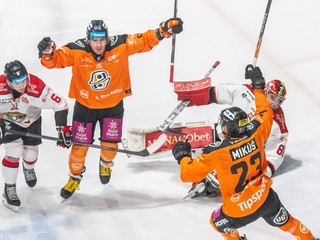 Momentka zo zápasu Košice - Banská Bystrica