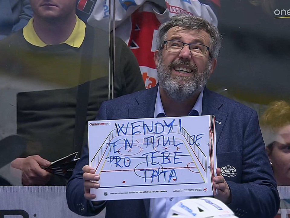 Tréner Komety Brno Kamil Pokorný s dojímavým odkazom. 