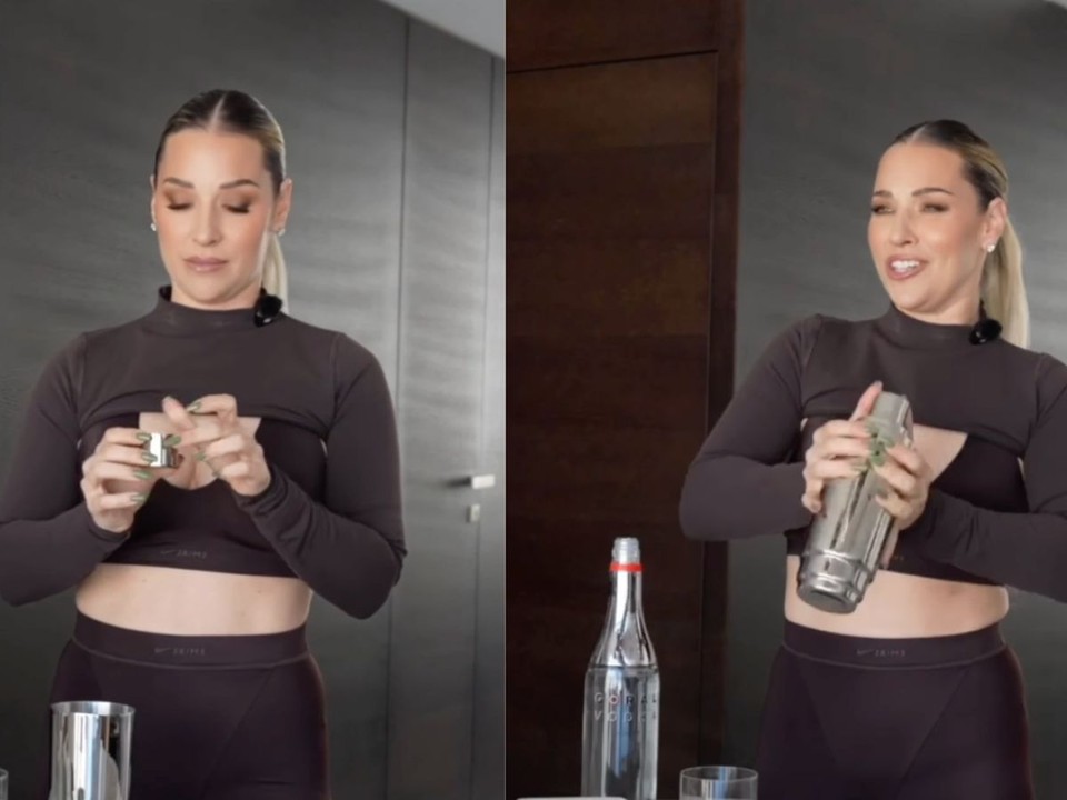 Dominika Cibulková mieša džús s vodkou a propaguje to ako fit drink. 