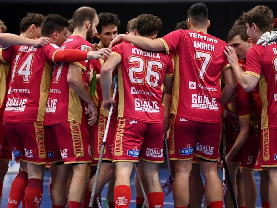 Florbalisti 1.FBC Trenčín.