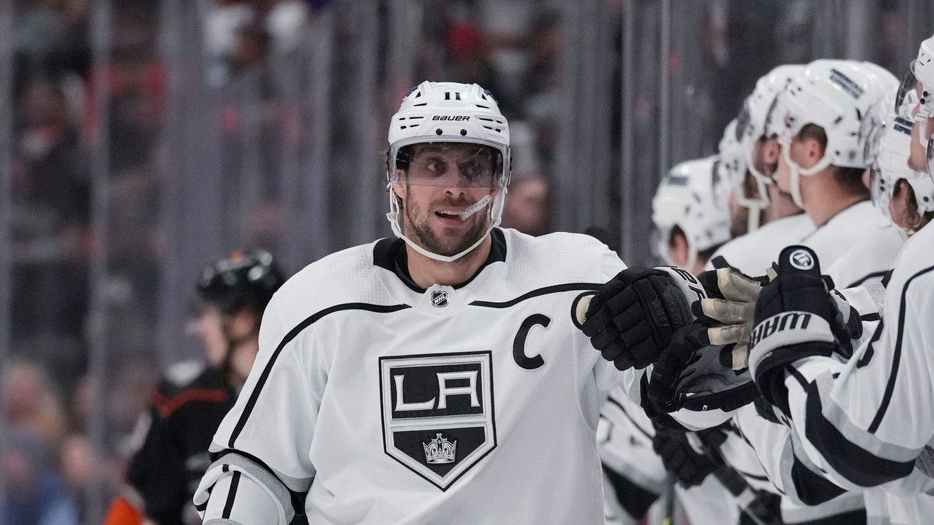 Anže Kopitar v drese Los Angeles Kings.