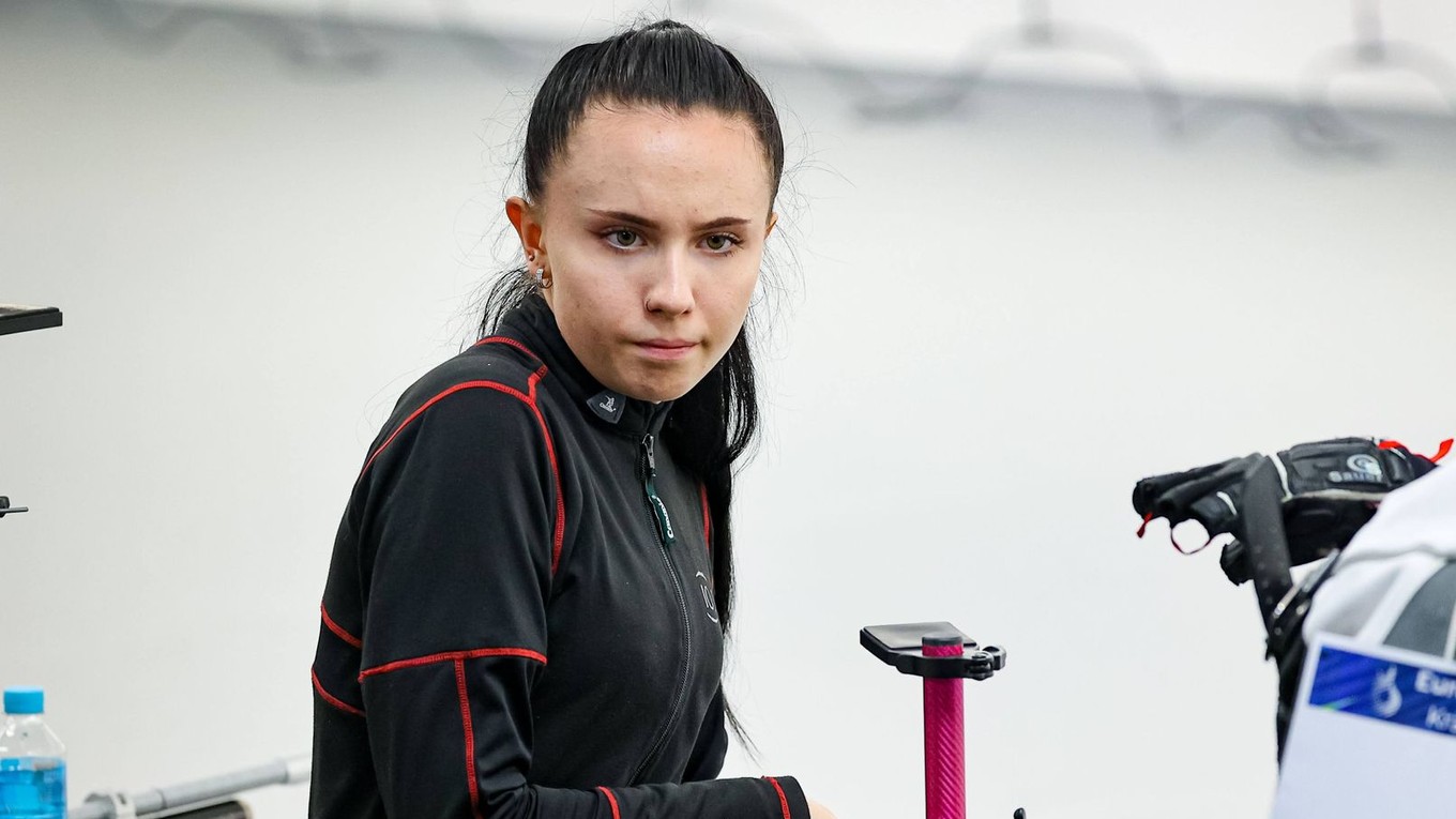 Kamila Novotná na Európskych hrách 2023.