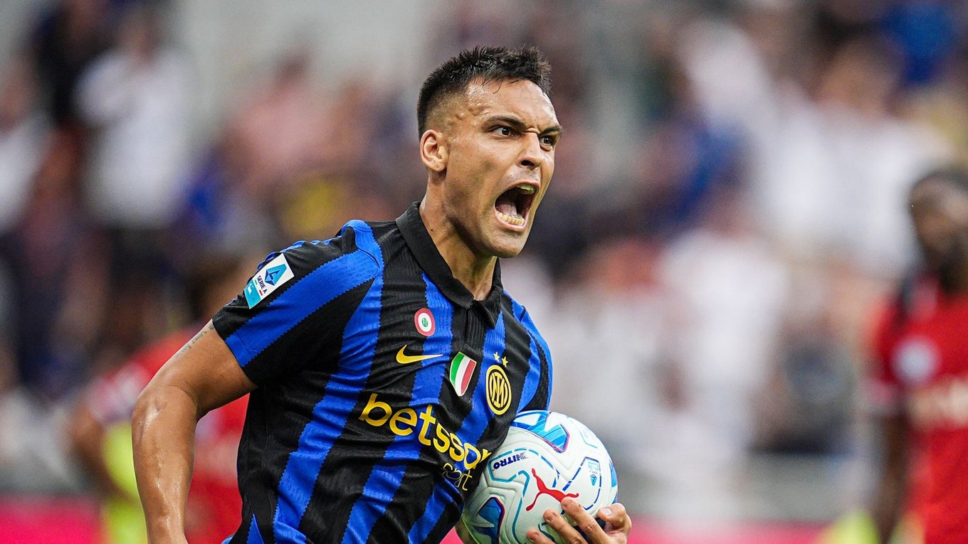 Hráč Interu Miláno Lautaro Martinez.