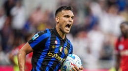 Hráč Interu Miláno Lautaro Martinez.