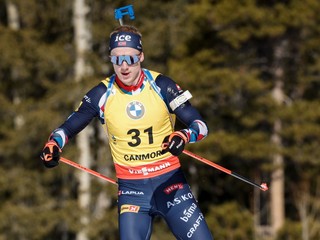 Nórsky biatlonista Johannes Thingnes Bö.