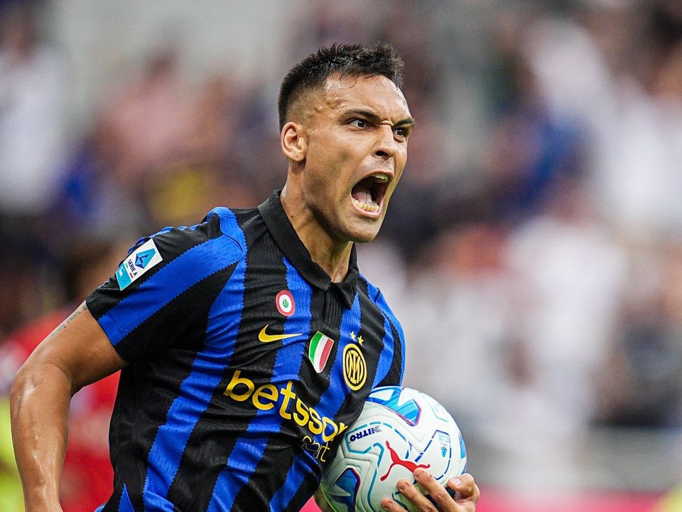 Hráč Interu Miláno Lautaro Martinez.