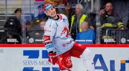 Marko Daňo v drese HC Oceláři Třinec.