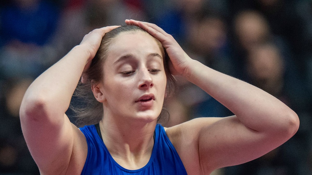 Slovenská zápasníčka Michaela Šeböková.